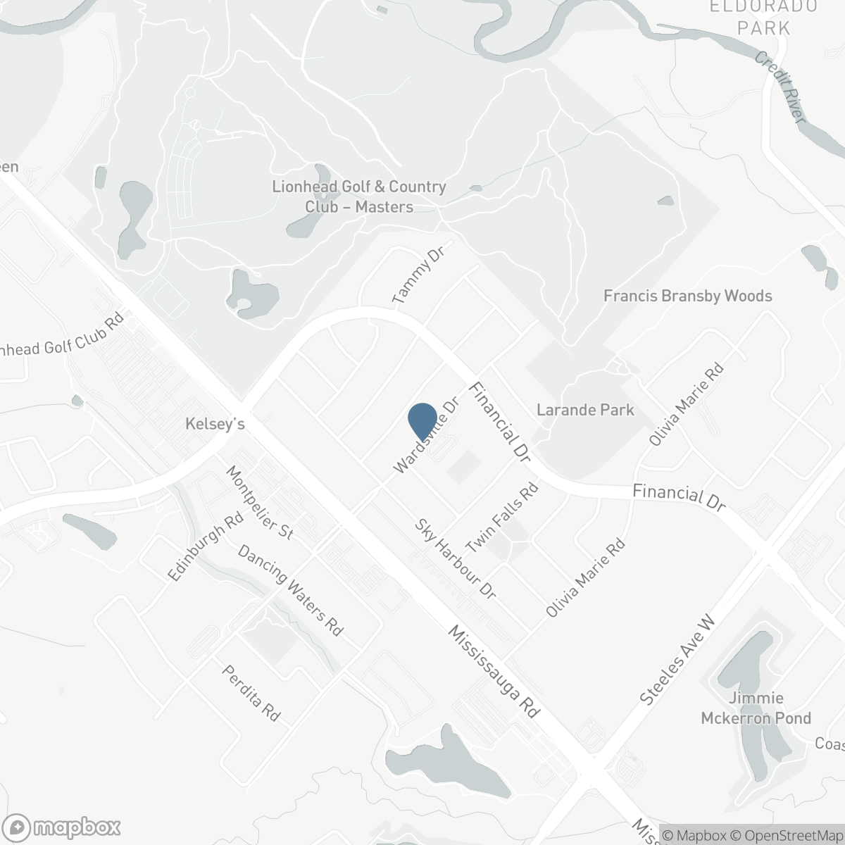20 WARDSVILLE DRIVE W, Brampton, Ontario L6Y 0T7